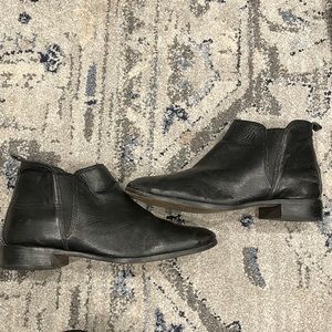 Michael Kors black ankle booties